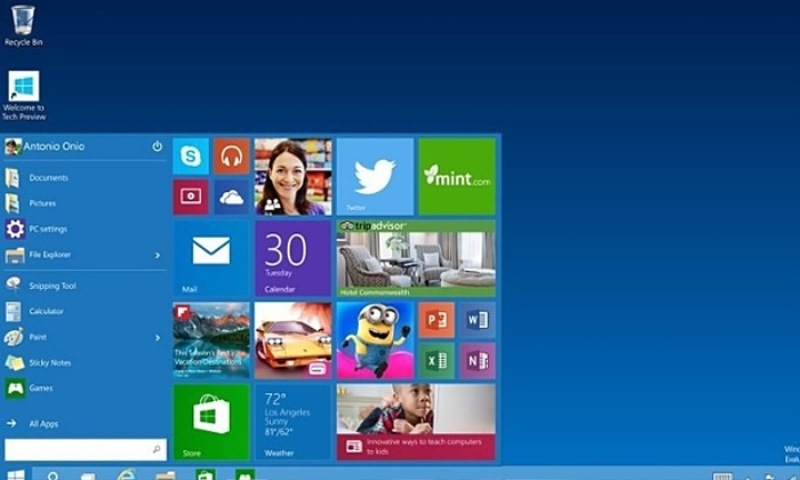 Windows 10: zadnja verzija operacijskega sistema je na tržišče so prišla v letošnjem letu.